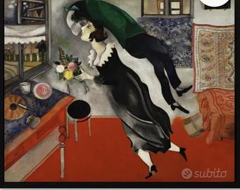 Stampa Marc Chagall “Birthday”  – MoMA –  cornice