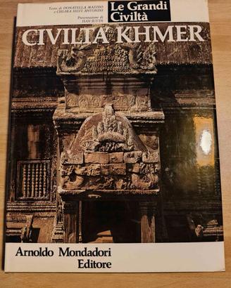 Libro "Civiltà Khmer" 1981