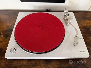 DENON DP-450USB Giradischi, Bianco