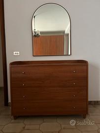 Cassettiera in legno