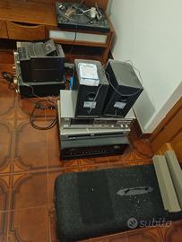 sgombero elettroniche jvc  deno yamaha anthem