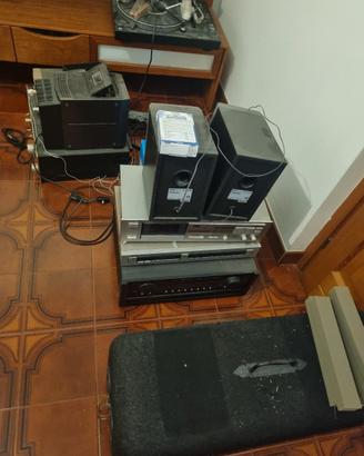 sgombero elettroniche jvc  deno yamaha anthem
