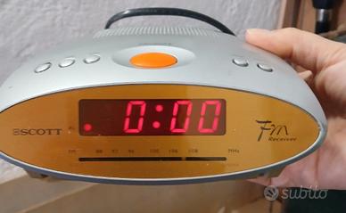Radio sveglia vintage Scott Mod. CX28