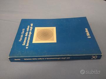 Renato Barilli fenomenologia degli stili i mulino