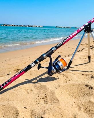 Canna da pesca surfcasting 