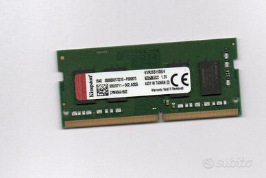 RAM 4GB 2666MHz DDR4 NonECC CL19 SODIMM