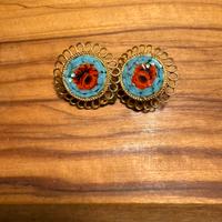 Orecchini micro mosaico fiorentino