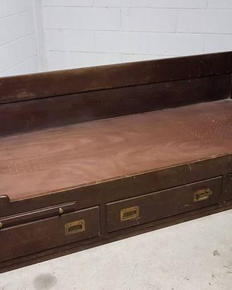 LETTO LEGNO STILE MARINA MARINARO NAUTICA