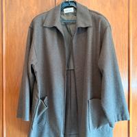 Giacca Cardigan Luisa Viola Verde scuro