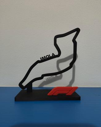 Circuito Imola F1 - Modellino da collezione stampa