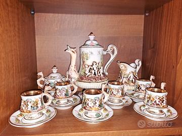 Servizio da caffè Capodimonte originale