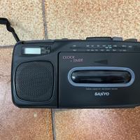 Radio a cassetta anni 90 vintage