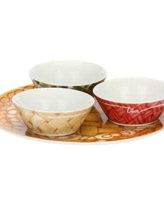 thun Set Piatto e ciotole abbracciami 