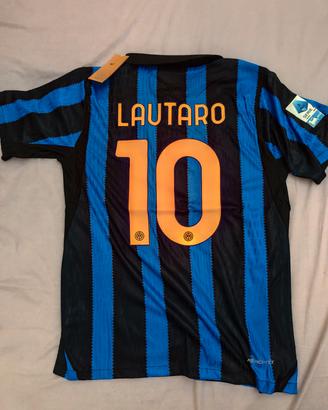 Maglia T-shirt FC Inter Milano Lautaro Martinez 10