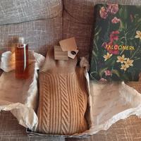 Falconeri dolcevita in cashmere trecce nuovo tg L