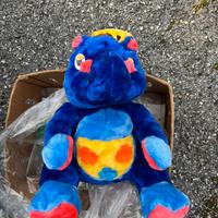 Peluche drago blu