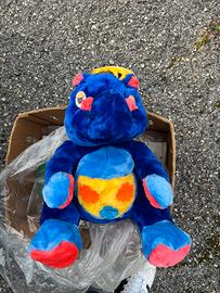 Peluche drago blu