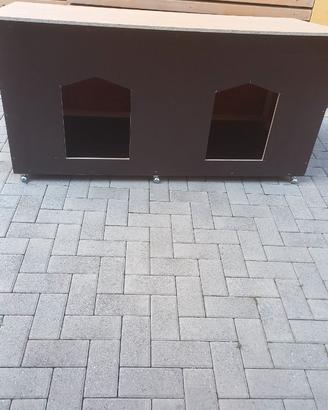 Cuccia cani doppia