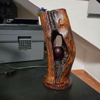 LAMPADA ARTIGIANALE DA TAVOLO