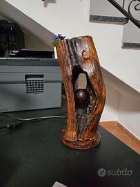 LAMPADA ARTIGIANALE DA TAVOLO