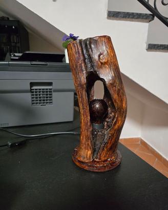 LAMPADA ARTIGIANALE DA TAVOLO