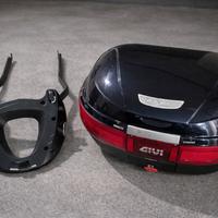 Bauletto Givi E460 monokey 46L - top case 2 caschi
