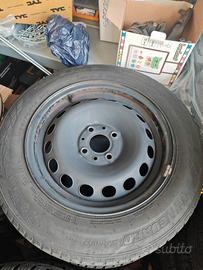 cerchi gomme neve termiche invernali Fiat panda