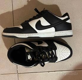 Nike Dunk Low Panda 40 Nere Bianche Nuove