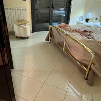 Letto matrimoniale in ottone