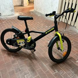 bicicletta btwin 16 pollici 