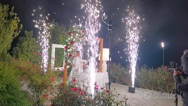 macchine per fontane a scintilla fredda