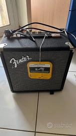 Fender Rumble 15 + pedale G1X on ZOOM