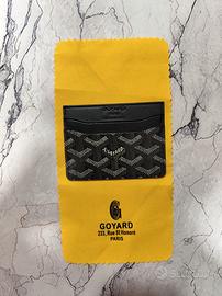 Goyard Saint-Sulpice Porta Carte Nero e Marrone