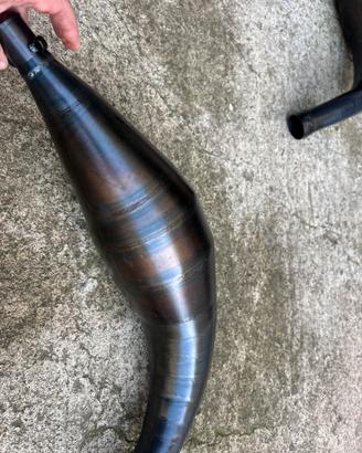 Marmitta kart R1 per allungo