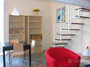 Monolocale soppalcato in centro storico