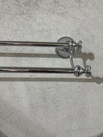 Porta asciugamani bagno cromati