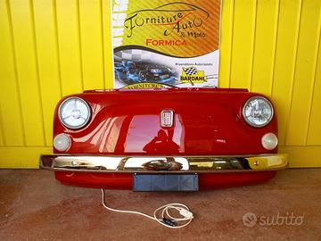 Musetto Fiat 500 colore rosso