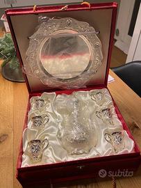 Servizio the silver con particolari madreperlati