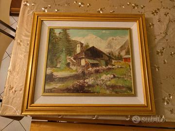 Quadro Pino Pessina Da Castanedo Macugnaga 50x40