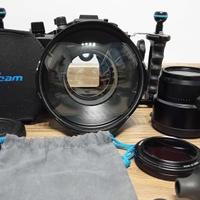 fotocamera Panasonic GH-4 e casa Nauticam Na-GH4