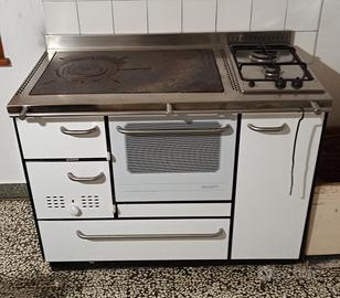 stufa legna Rizzoli KG110 usata combinata 