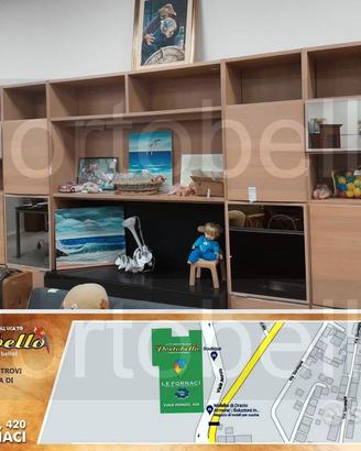 Codice: 8609 LIBRERIA STILE MODERNO STRUTTURA COL