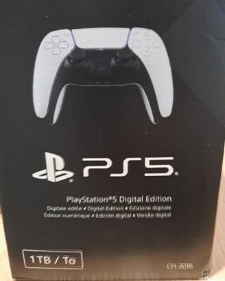 ps5 digital edition 1tb come nuova