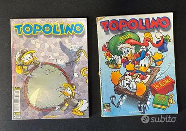 Lotto 2 Topolino n.2468 e Natale 99
