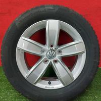 Cerchi VW T-Roc Gomme Invernali Nuove 205 60 16