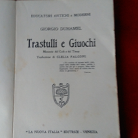 TRASTULLI E GIUOCHI-G.Duhamel-1927