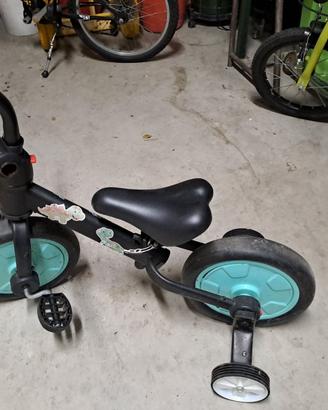 Bicicletta usata per bambini con rotelle