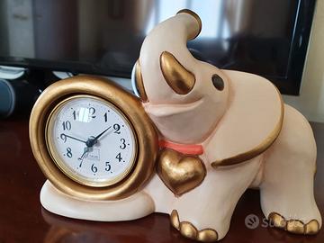 Orologio Elefante con Sveglia Thun