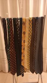 cravatte usate di noti marchì