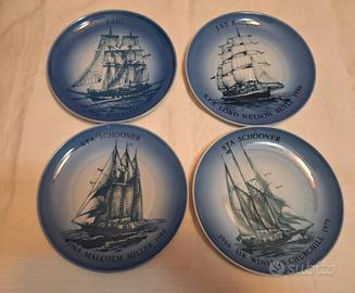 Piatti Nave Scuola - piatti da collezione- Malcolm